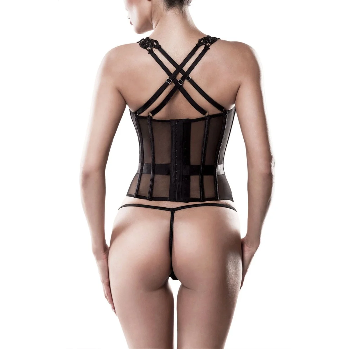 2-Teiliges Corsagen-Set 15237 von Grey Velvet kaufen | Fesselliebe