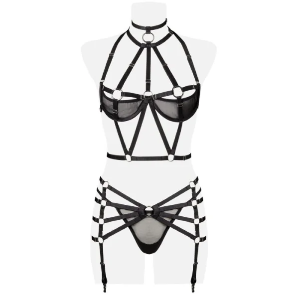 3-Teiliges Harness Set 15232 von Grey Velvet kaufen | Fesselliebe