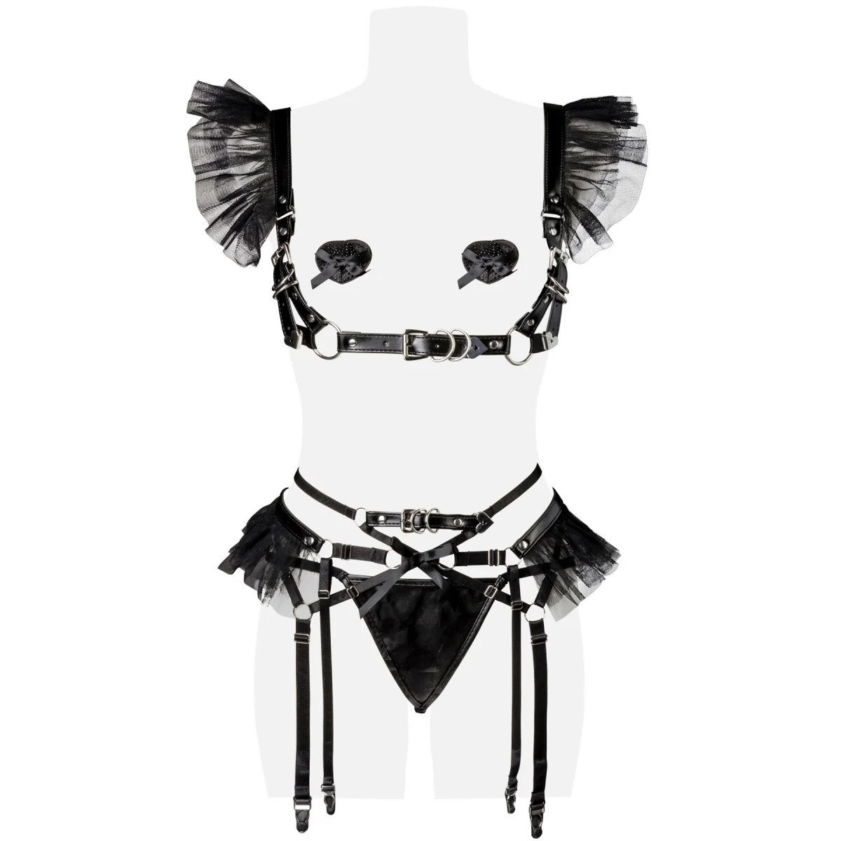 4-Teiliges Erotikset 15160 von Grey Velvet kaufen | Fesselliebe