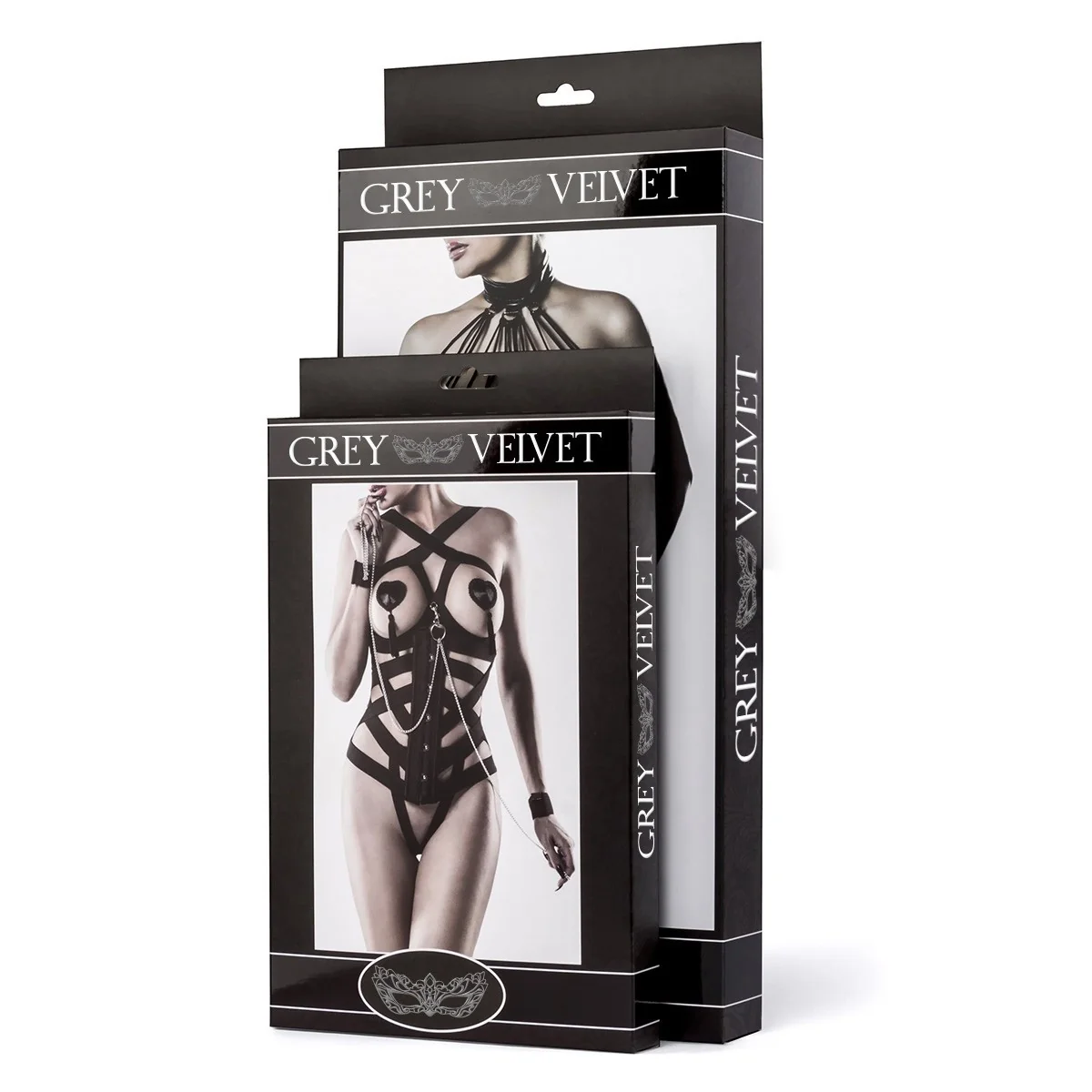 3-Teiliges Bandage-Set 15129 von Grey Velvet kaufen | Fesselliebe