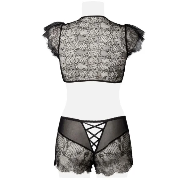 2-Teiliges Spitzencami-Set 15127 von Grey Velvet kaufen | Fesselliebe