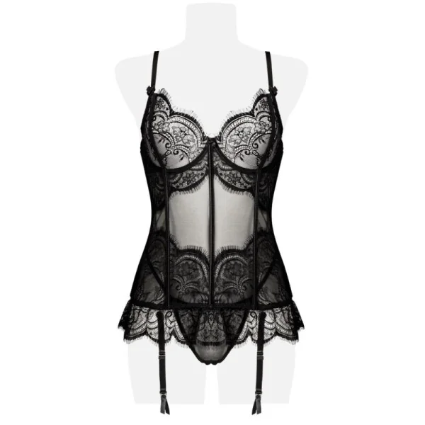 2-Teiliges Lingerie-Corsagen-Set 15126 von Grey Velvet kaufen | Fesselliebe