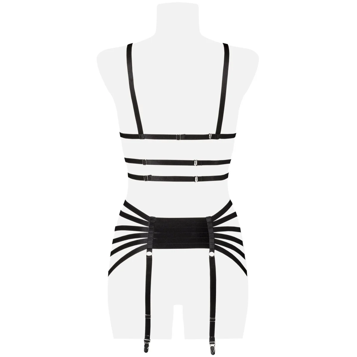 4-Teiliges Straps-Bandage-Set 15124 von Grey Velvet kaufen | Fesselliebe