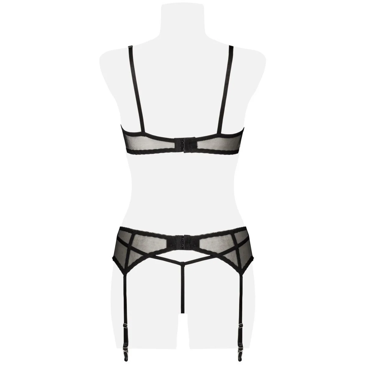 3-Teiliges Straps-Bh-Set 15121 von Grey Velvet kaufen | Fesselliebe