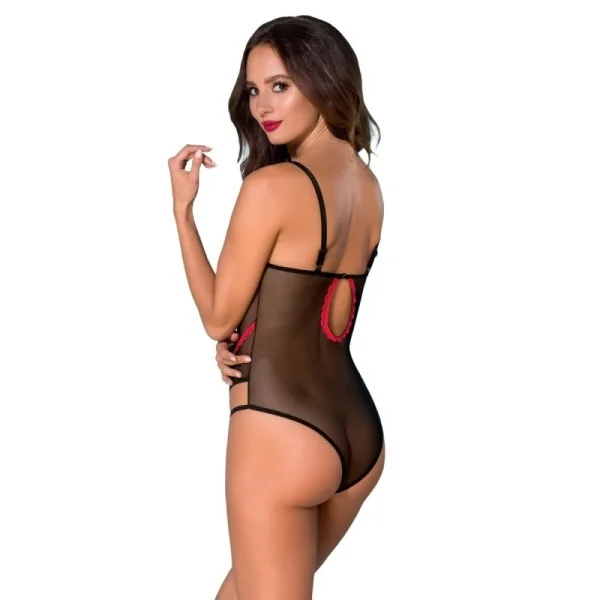 Duru Body schwarz-rot von Avanua kaufen | Fesselliebe