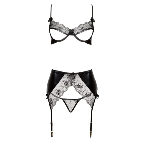 Narine Set schwarz von Beauty Night Fashion kaufen | Fesselliebe