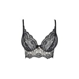 Bustier Schwarz-Beige V-9061 von Axami | Fesselliebe.de