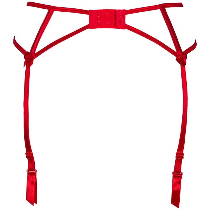 Strumpfgürtel Rot V-8862 von Axami | Fesselliebe.de