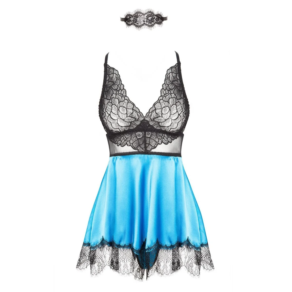 Eve Chemise Türkis von Beauty Night Fashion | Fesselliebe.de