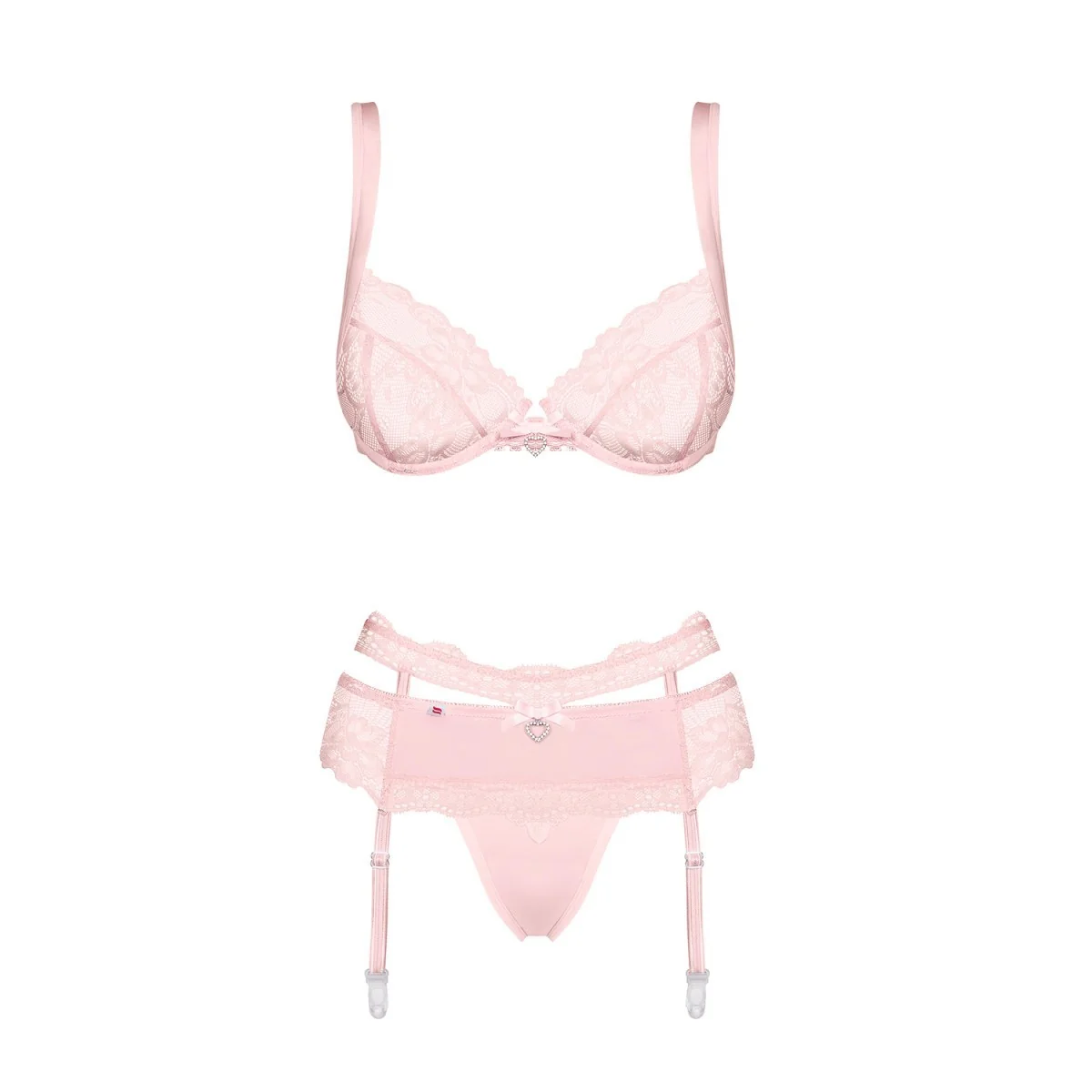 Heartina 3er Set Pink von Obsessive kaufen | Fesselliebe