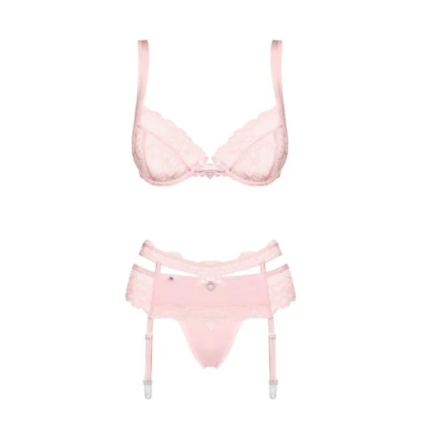 Heartina 3er Set Pink von Obsessive kaufen | Fesselliebe