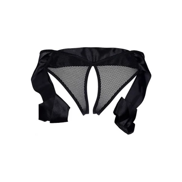 Panty Schwarz V-8895 von Axami | Fesselliebe.de