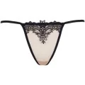 Babydoll & String Beige V-8919 von Axami
