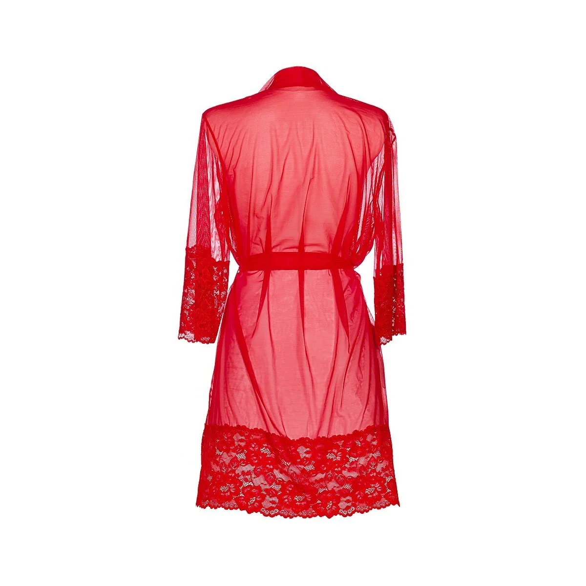 Peignoir rot V-8860 von Axami kaufen | Fesselliebe