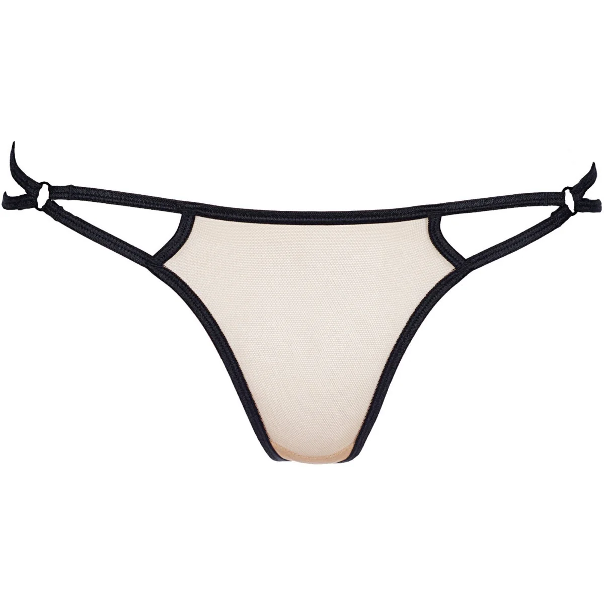 String beige-schwarz V-8848 von Axami kaufen | Fesselliebe