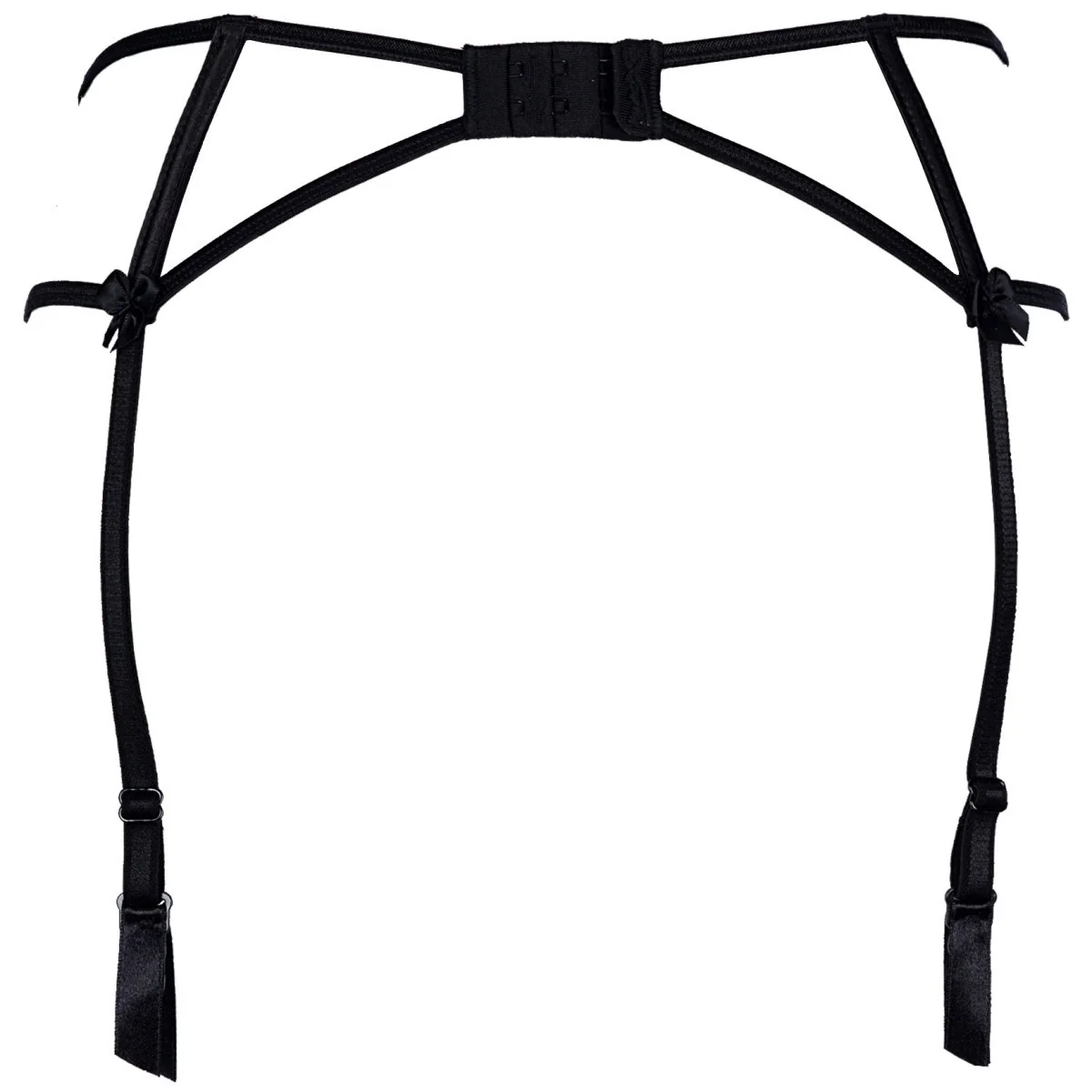 Strumpfgürtel beige-schwarz V-8842 von Axami kaufen | Fesselliebe