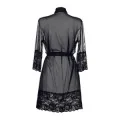 Peignoir Schwarz V-8840 von Axami