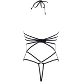 Body Beige-Schwarz V-8910 von Axami | Fesselliebe.de