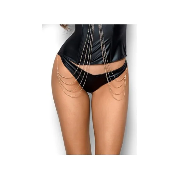 String schwarz V-8325 von Axami kaufen | Fesselliebe