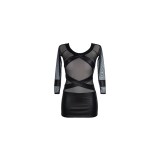 Kleid Schwarz V-8419 von Axami | Fesselliebe.de