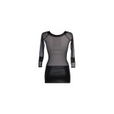 Kleid Schwarz V-8419 von Axami | Fesselliebe.de