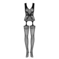 Bodystocking F217 Schwarz von Obsessive