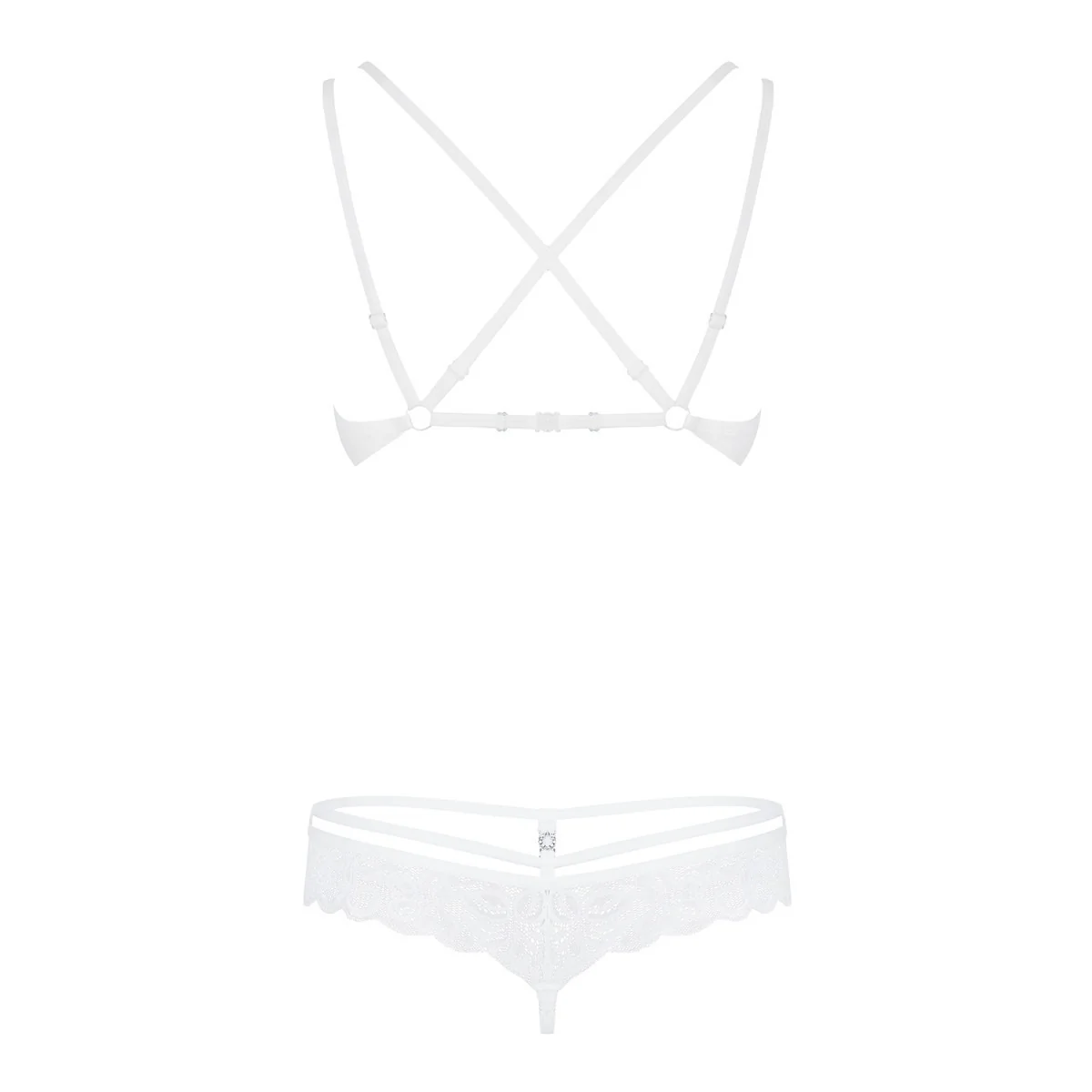 2er Set Weiss 860-Set-2 von Obsessive | Fesselliebe.de