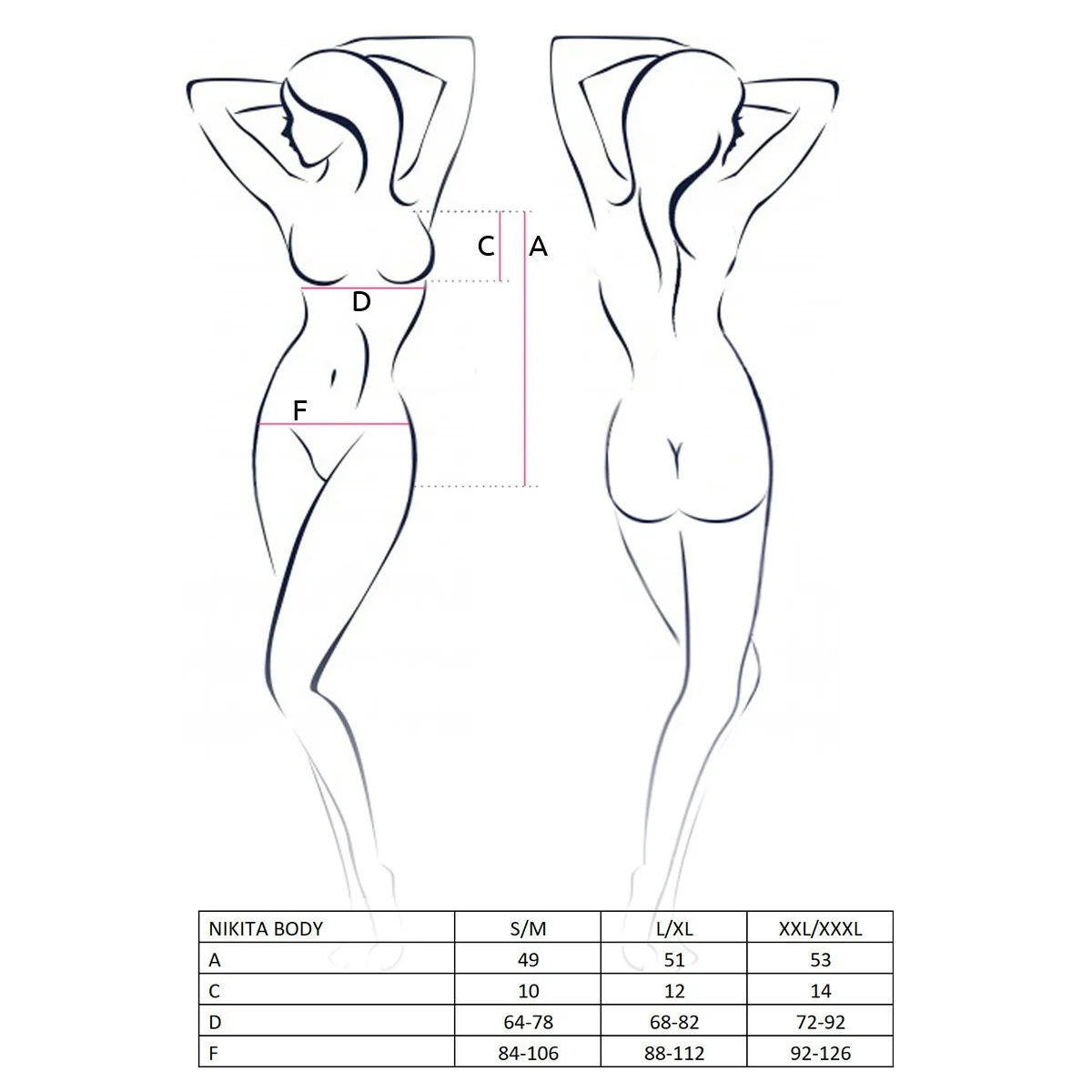 Nikita Body Weiss von Casmir | Fesselliebe.de