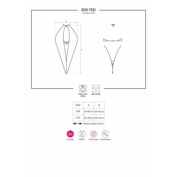 Body 830-Ted-1 von Obsessive kaufen | Fesselliebe