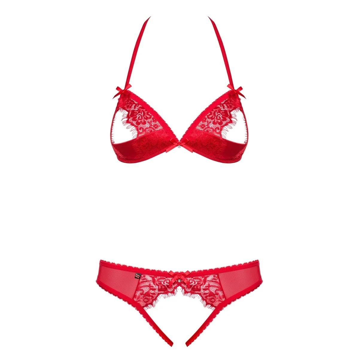 2er Set mit offenem BH 870-Sec-3 von Obsessive kaufen | Fesselliebe