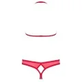 2er Set mit offenem BH 870-Sec-3 von Obsessive