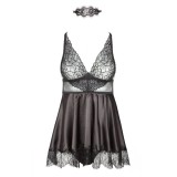 Eve Chemise Schwarz von Beauty Night Fashion | Fesselliebe.de