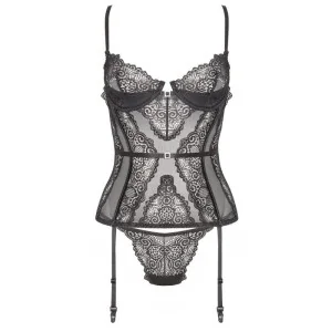 Ravenna Korsett Schwarz von Beauty Night Fashion