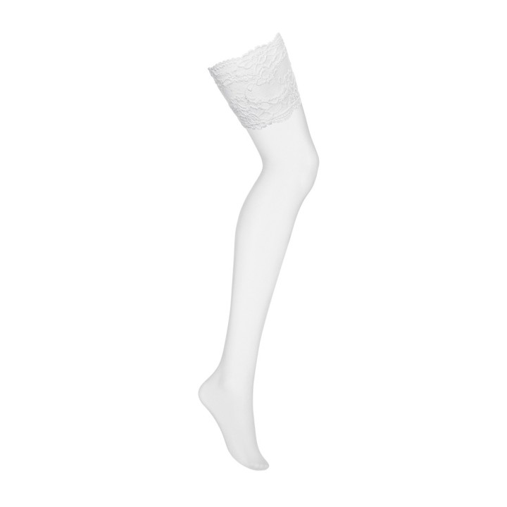 Strümpfe Weiss 810-Sto-2 von Obsessive | Fesselliebe.de