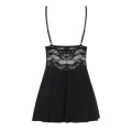Babydoll & Tanga Schwarz 810-Bab-1 von Obsessive