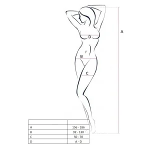 Bodystocking Bs054 Schwarz von Passion-Exklusiv