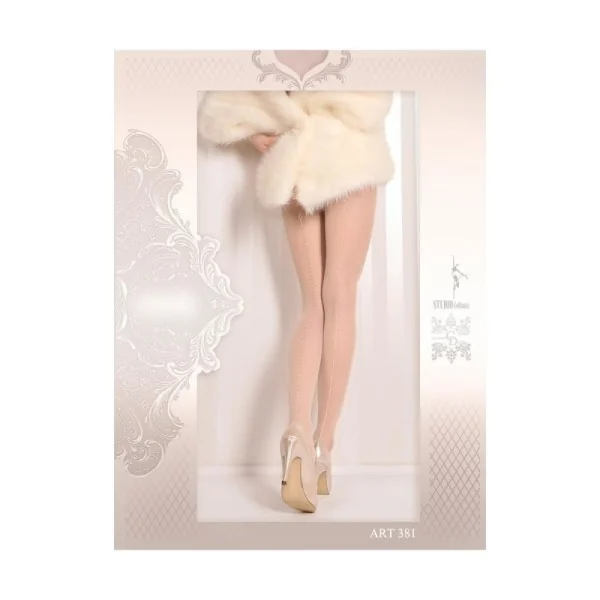 Strumpfhose Weiß 20 Den 381 von Ballerina kaufen | Fesselliebe