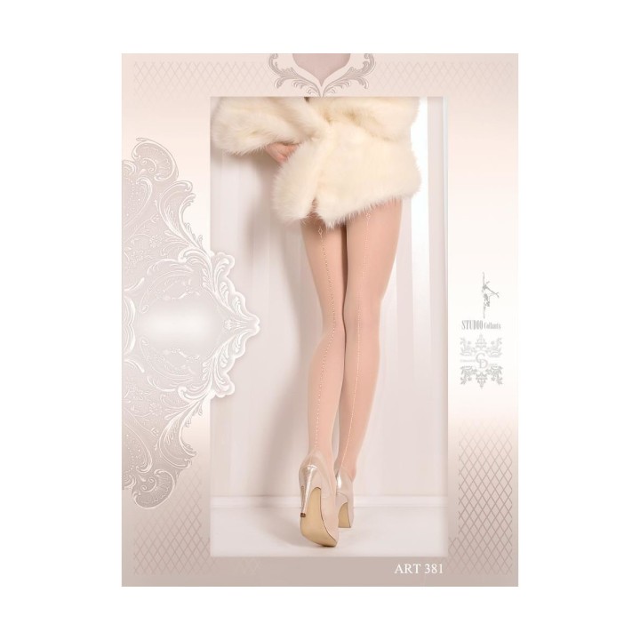 Strumpfhose Weiss 20 Den 381 von Ballerina | Fesselliebe.de