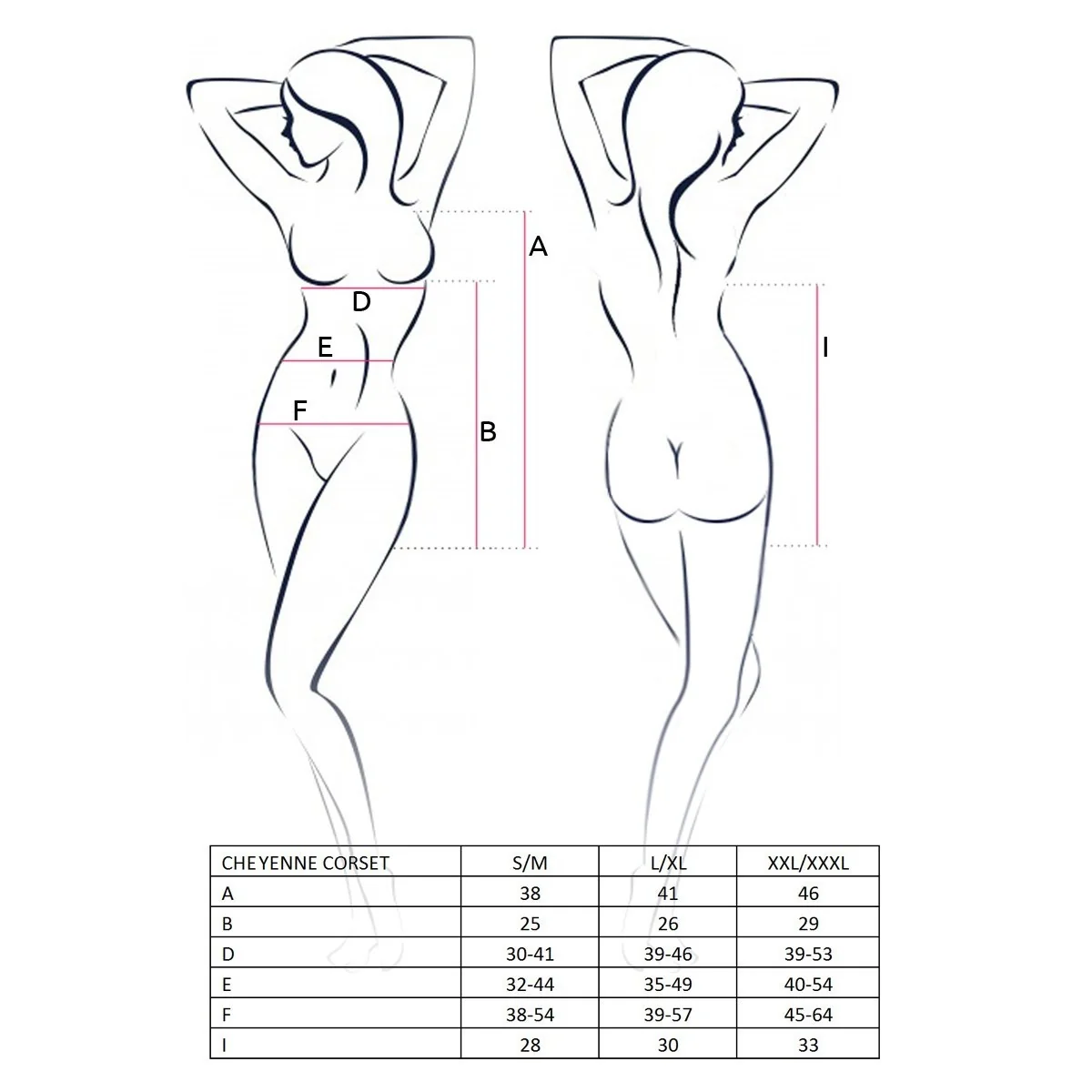Cheyenne Korsett Schwarz von Casmir kaufen | Fesselliebe