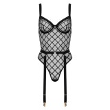 Bd105 Body Schwarz von Kotek | Fesselliebe.de