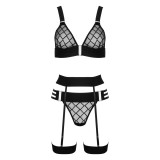 Thp105 3-Tlg. Set Schwarz von Kotek | Fesselliebe.de