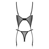 Co103 Corset & String Schwarz von Kotek | Fesselliebe.de
