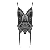 Co102 Corset & String Schwarz von Kotek | Fesselliebe.de