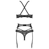 Thp102 3-Tlg. Set Schwarz von Kotek | Fesselliebe.de