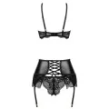 Noir Fantasy 3-Tlg. Set Schwarz von Beauty Night Fashion