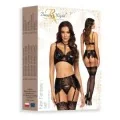 Noir Fantasy 3-Tlg. Set Schwarz von Beauty Night Fashion
