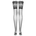 Obsidian Straps-Strümpfe Schwarz 20den von Beauty Night Fashion