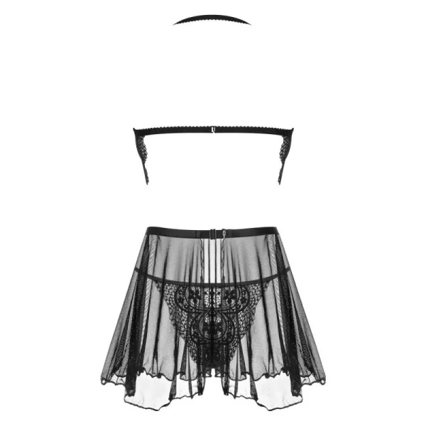 Dark Mirage Chemise & String schwarz von Beauty Night Fashion kaufen | Fesselliebe