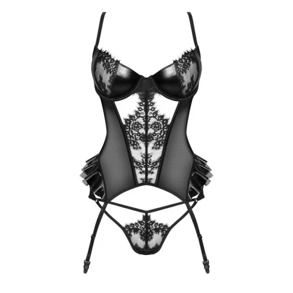 Rafaella Corset schwarz von Beauty Night Fashion kaufen | Fesselliebe