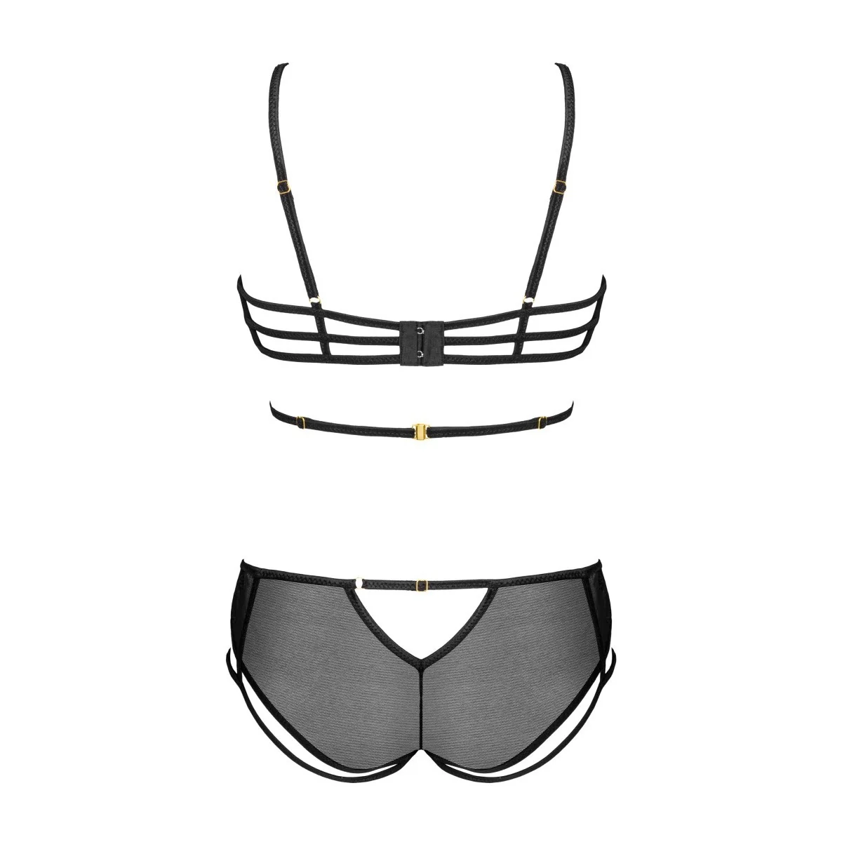 Eliana 2er Set schwarz von LivCo Corsetti Fashion kaufen | Fesselliebe